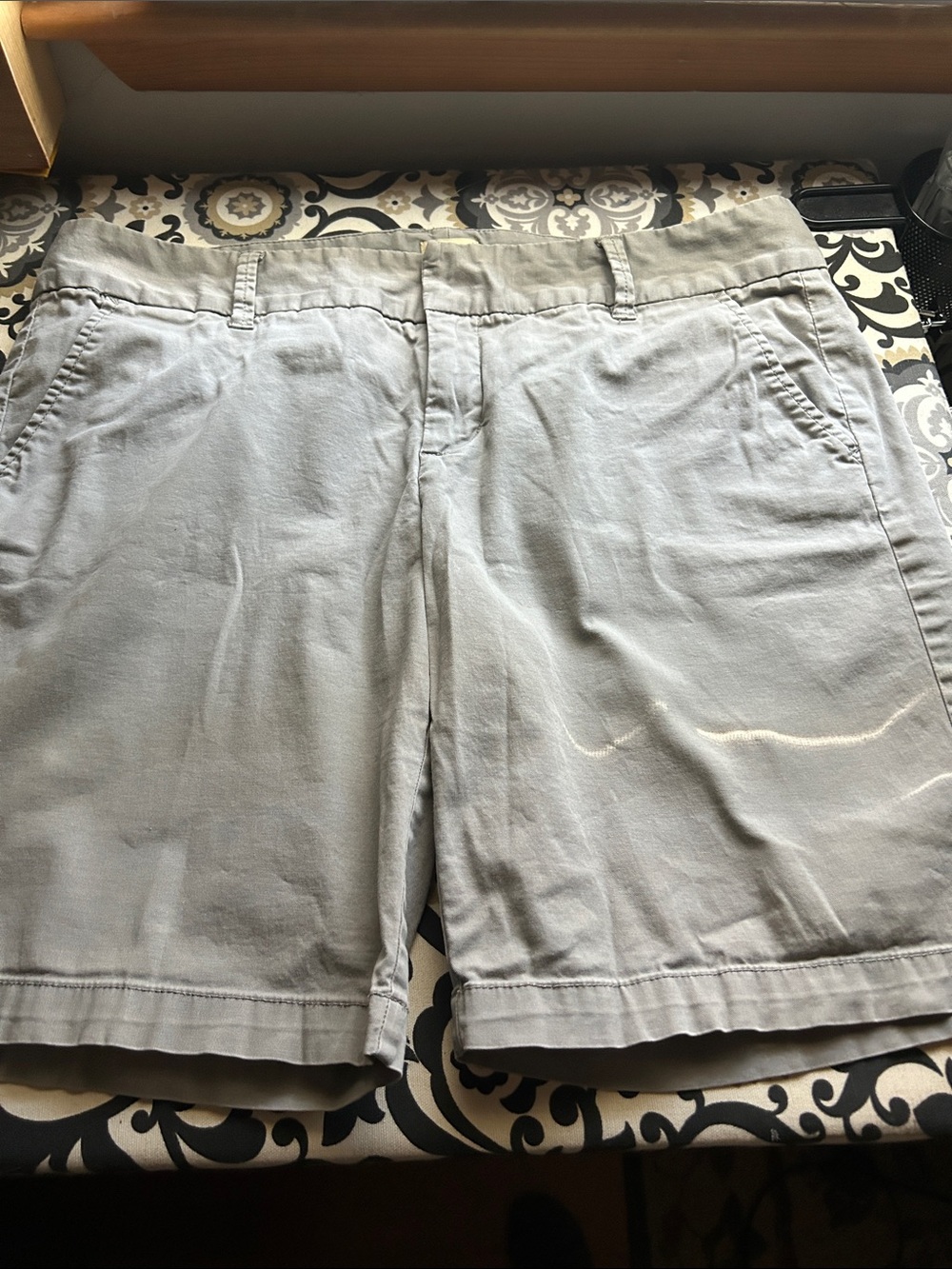 G.H. Bass & Co. Light Gray Casual Shorts
